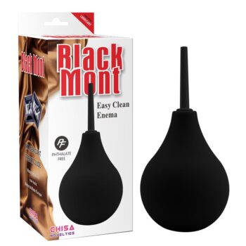 anal duche easy clean 17 cm black
