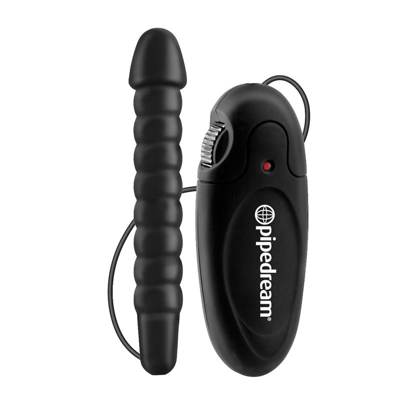 anal fantasy collection vibrating butt buddy colour black