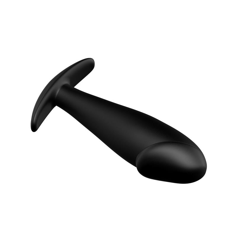 anal plug black with remote control 3