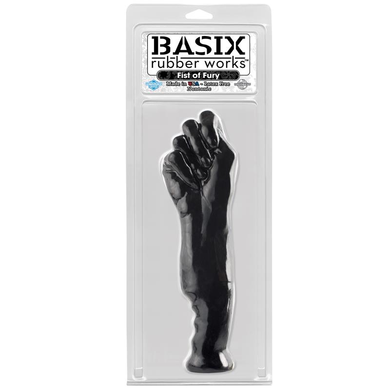 basix rubber works fist of fury color black 1