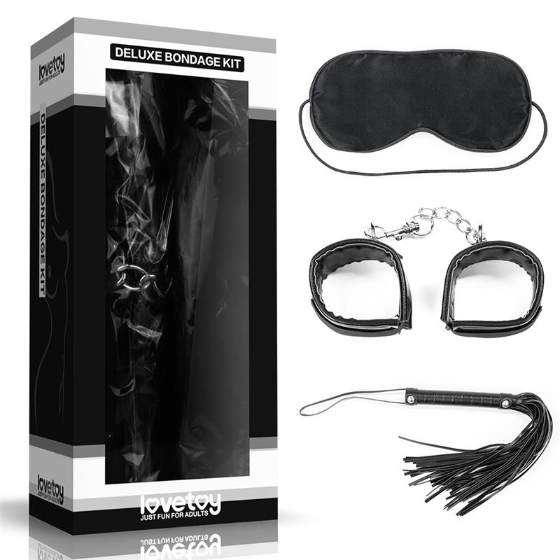 bondage kit deluxe black 3