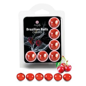 brazilian balls set 6 cherry