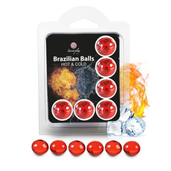 brazilian balls set 6 efecto hot cold