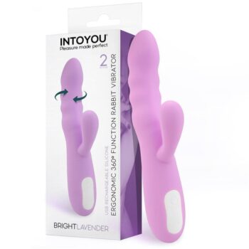 brightlavender vibe and rotator double motor 360 usb silicone