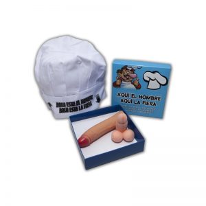 chefs hat brooch and stimulator set