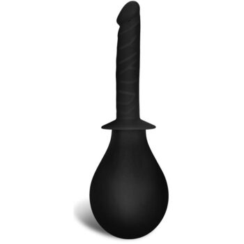 deluxe anal douche black