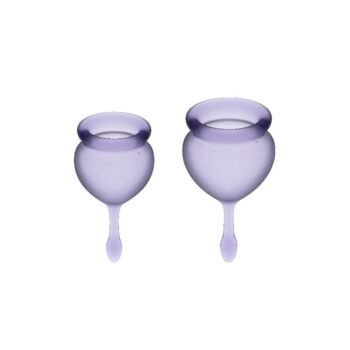 feel good menstrual cup lilla pack of 2