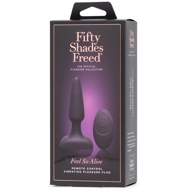 feel so alive vibrating butt plug remote control rechargeable usb 6