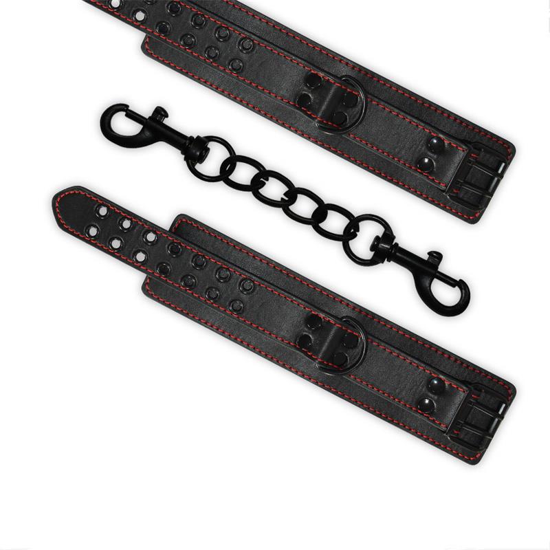 handcuffs bondage black 2