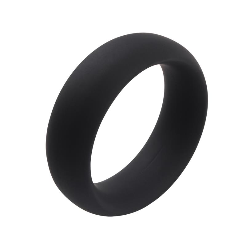 infinity silicone ring l black 1
