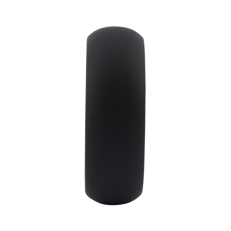 infinity silicone ring l black 5