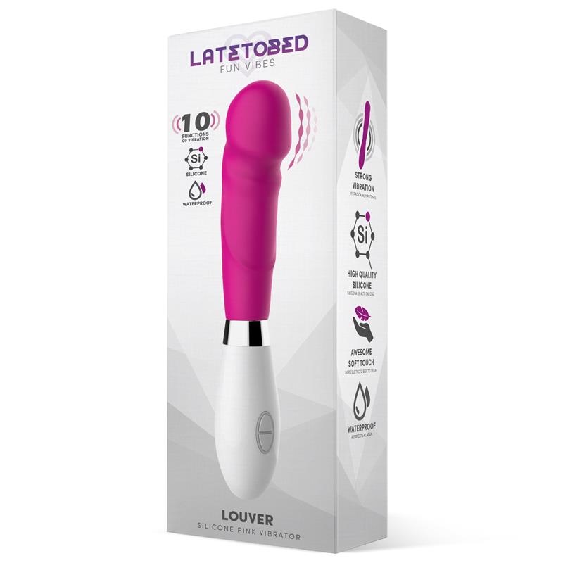 louver vibe silicone pink 1