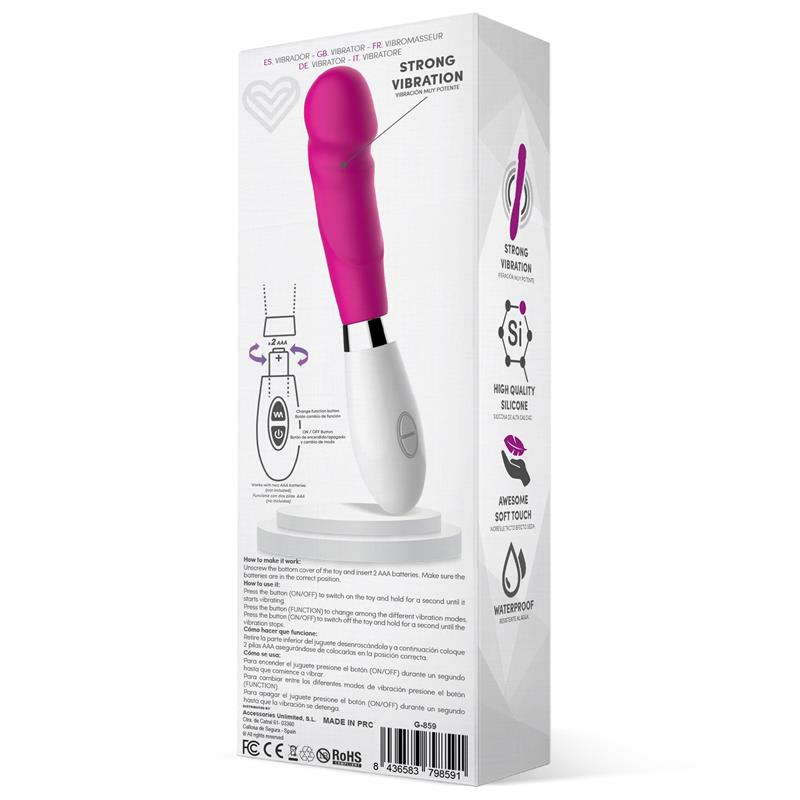 louver vibe silicone pink 2