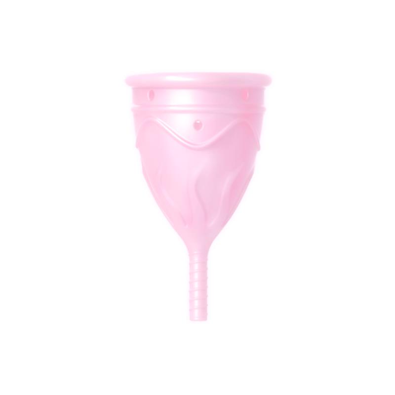 menstrual cup eve pink size s platinum silicone