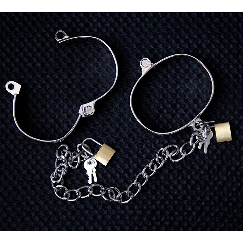 metal ankle cuff for women 8 cm