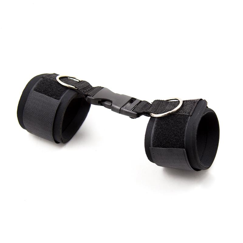 neoprene ankle cuffs with velcro black