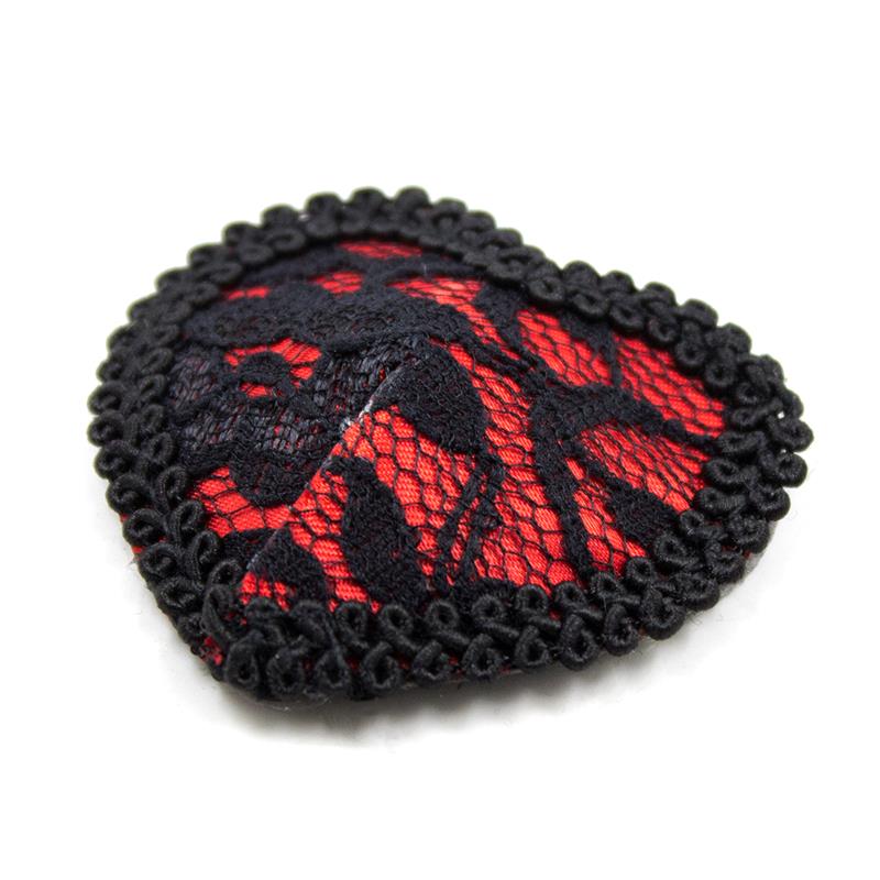 nipple covers with lace blackred 1