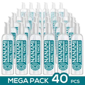 pack de 40 water base anal lubricant thick density 150 ml