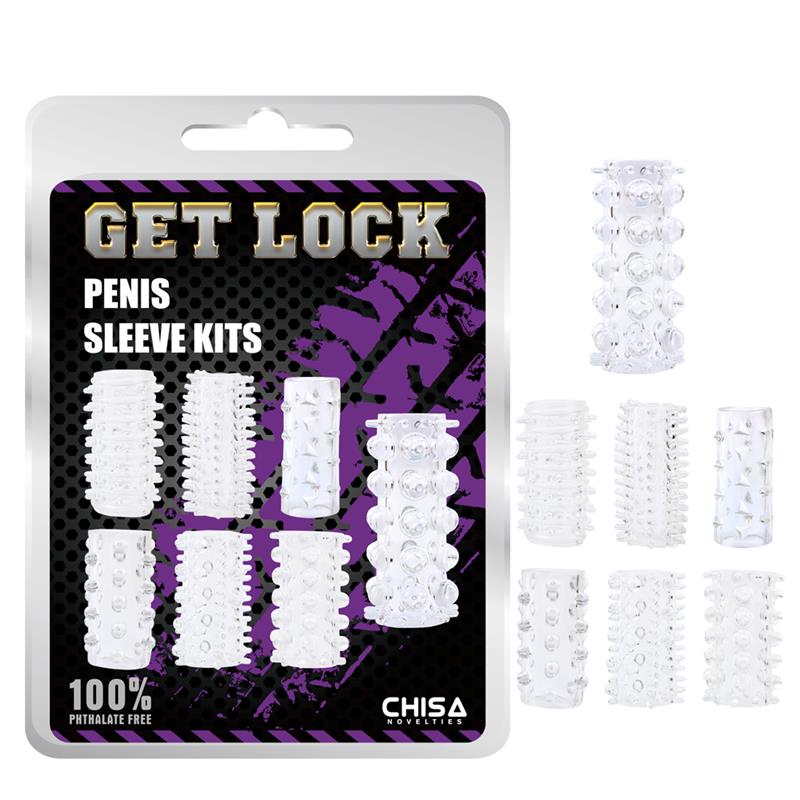 penis sleeve kits clear