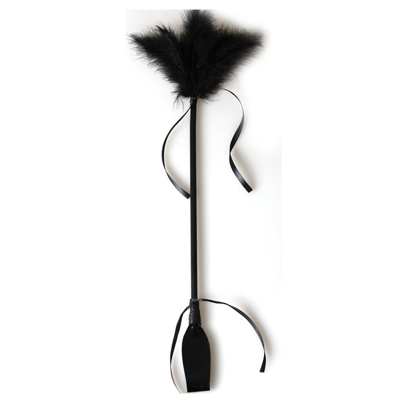 secret play black duster and riding crop