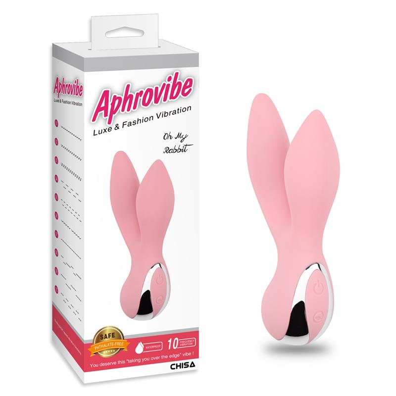 stimulator oh my rabbit silicone pink 1