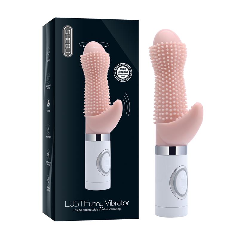 vibe silicone lust fire 21 cm