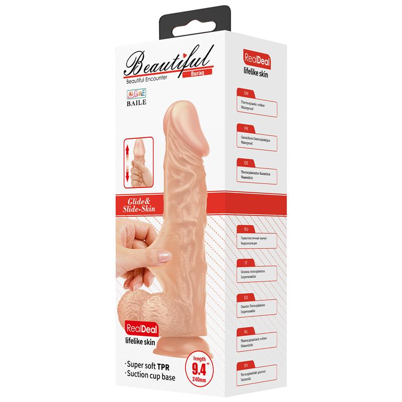 realistic dildo with suction cup buraq 94 8