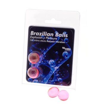 set 2 brazilian balls refresh vibration effect