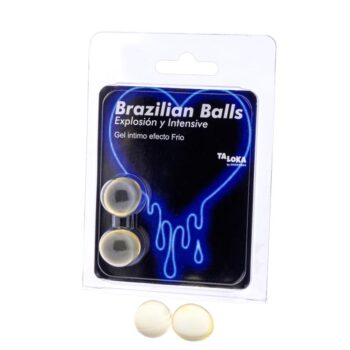 set 2 brazilian balls vibrator and cold efect