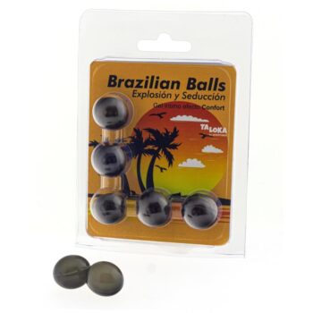 set 5 brazilian balls gel confort effect