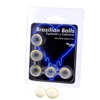 set 5 brazilian balls vibration and cold efect