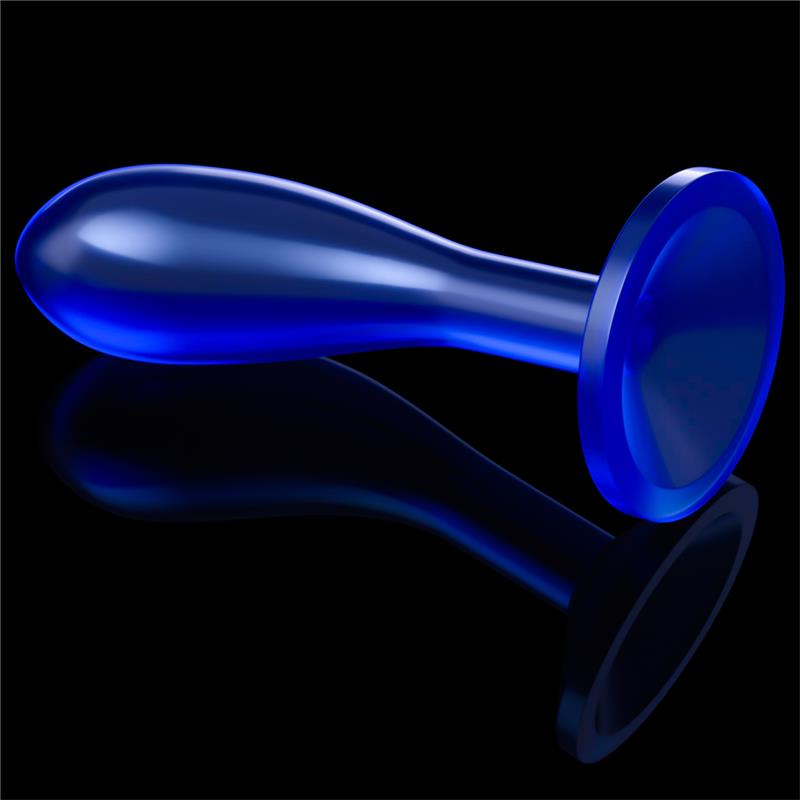 butt plug flawless clear blue 6 1