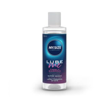 lube me water base lubricant tingly and warming 100 ml