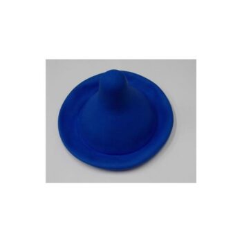 blue condom cap
