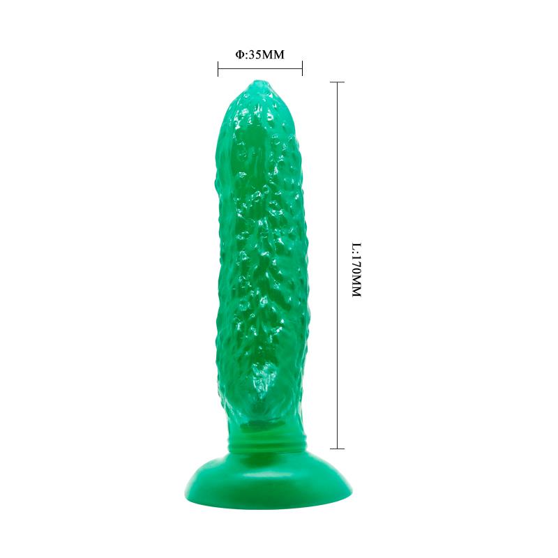 cucumber shaped dildo 4