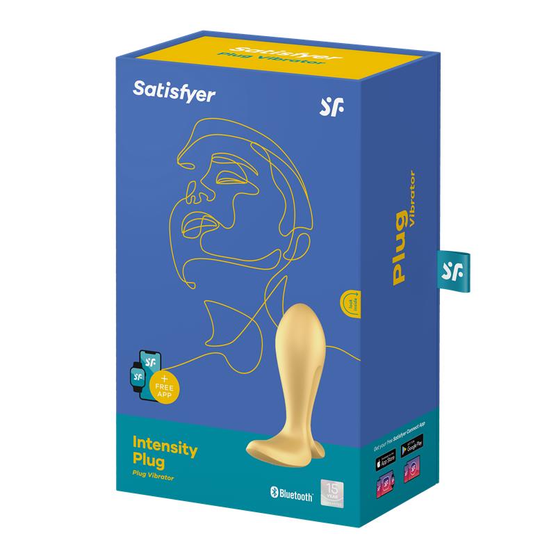 vibrating anal plug with app satisfyer connect intensity plug 6