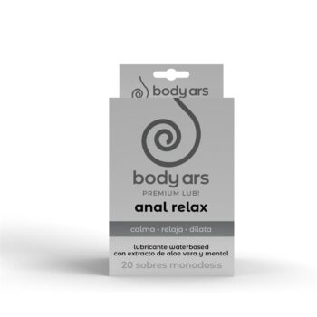 single dose anal relaxing water based lubricant gel 20 x 4 ml
