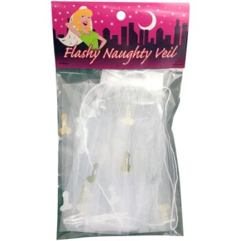 veil with gols penis ornaments