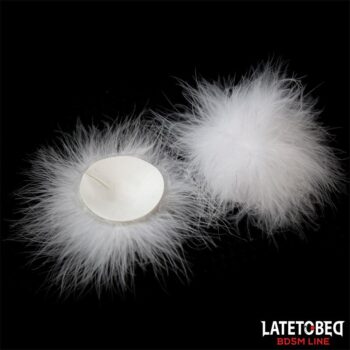 nipple covers with feather